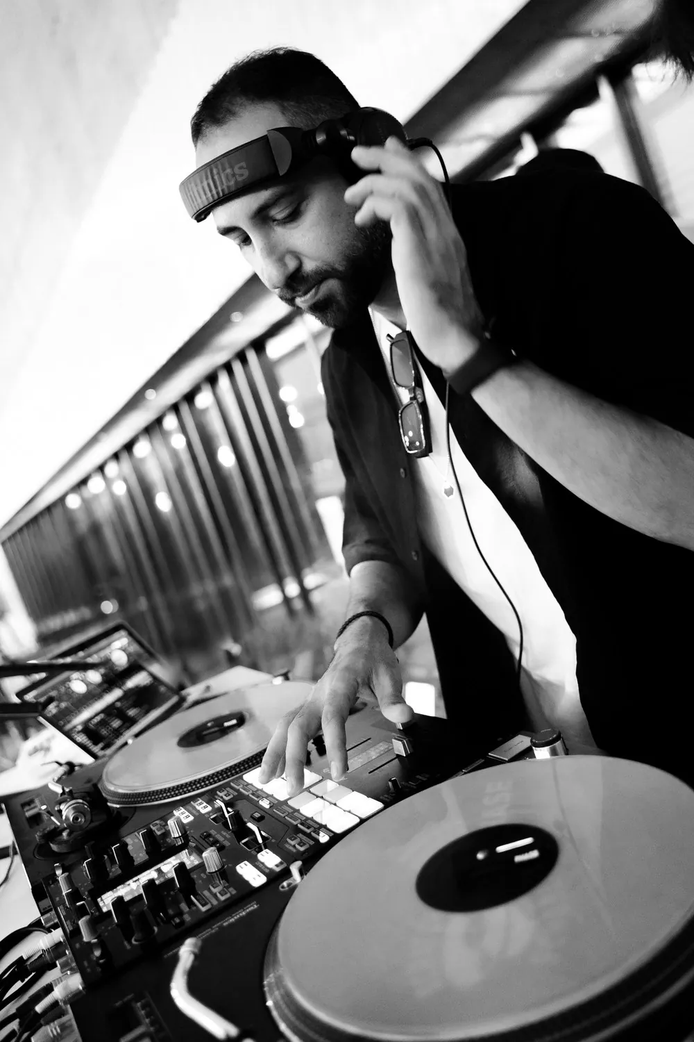 DJ TIM at the decks